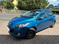 Gebraucht Mazda 2 75 PS (55 kW) 2012 Blau Kleinwagen