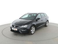 Usata Seat Leon FR 131 CV (96 kW) 2019 Nero Station wagon