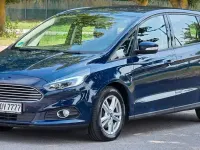 Gebraucht Ford S-MAX Titanium 150 PS (110 kW) 2019 Blau Van / Kleinbus