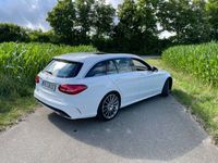 gebraucht Mercedes C300 T AMG Line Pano Comand HUD LED AHK 9G Kam