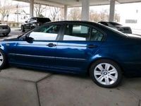 gebraucht BMW 318 E46 - i - Blau - BJ 2004 - Sportauspuff - Maybachfeder