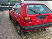 Gebraucht VW Golf II 54 PS (39 kW) 1987 Rot Kleinwagen