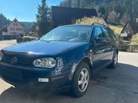 Gebraucht VW Golf IV Edition 101 PS (74 kW) 2003 Blau Kombi