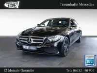 Gebraucht Mercedes E220 194 PS (142 kW) 2018 Obsidianschwarz  metalliclack Limousine