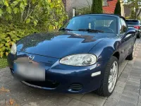 Gebraucht Mazda MX5 110 PS (80 kW) 2002 Blau Cabrio
