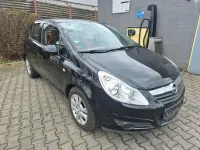 Gebraucht Opel Corsa 2008 Schwarz Kleinwagen