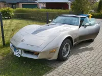 Gebraucht Corvette C3 201 PS (147 kW) 1982 Silber Cabrio