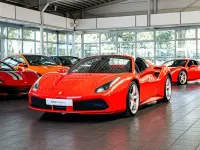 Gebraucht Ferrari 488 669 PS (492 kW) 2017 Rosso scuderia Cabrio