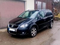 Gebraucht VW Touran Cross 105 PS (77 kW) 2007 Schwarz Van / Kleinbus