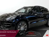 Gebraucht Porsche Macan Turbo Performance Package 441 PS (324 kW) 2017 Tiefschwarz SUV