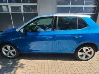 Gebraucht Skoda Fabia Style 95 PS (69 kW) 2018 Blau Limousine