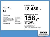 Gebraucht Opel Astra Elegance 110 PS (80 kW) 2023 Lack weiss banquise/typ aussen Limousine