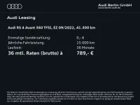 Gebraucht Audi RS4 Design 450 PS (330 kW) 2022 Nardograu Kombi