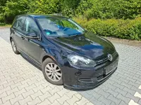 Gebraucht VW Golf VI Trendline 105 PS (77 kW) 2011 Schwarz Kleinwagen