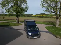 Gebraucht Ford Transit 125 PS (91 kW) 2015 Blau Van / Kleinbus