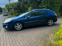 Gebraucht Peugeot 407 140 PS (102 kW) 2008 Blau Kombi