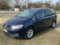 Gebraucht VW Sharan Highline 177 PS (130 kW) 2013 Blau Van / Kleinbus