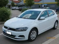 Gebraucht VW Polo Trendline 65 PS (47 kW) 2018 Weiß Kleinwagen