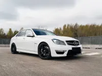 Gebraucht Mercedes C63 AMG AMG 457 PS (336 kW) 2013 Weiß Limousine