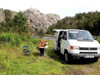 gebraucht VW T4 Bulli lang, zuverlässiger Camper (110 PS, 2,5l, Benziner)