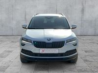 Gebraucht Skoda Karoq 150 PS (110 kW) 2021 Moonweiss metallic SUV
