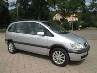 Gebraucht Opel Zafira Njoy 125 PS (91 kW) 2003 Silber Van / Kleinbus