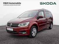 Gebraucht VW Caddy Maxi Highline 102 PS (75 kW) 2018 Fortanarot Van / Kleinbus
