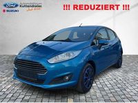 Gebraucht Ford Fiesta Titanium 125 PS (91 kW) 2013 Arubablau metallic Kleinwagen
