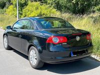 Brugt VW Eos 122 HK (89 kW) 2010 Sort Cabriolet