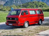 Gebraucht VW Multivan 69 PS (50 kW) 1992 Rot Van / Kleinbus