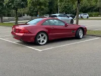 Gebraucht Mercedes SL500 2002 Rot Cabrio