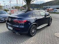 Gebraucht Mercedes GLC300 AMG line 245 PS (180 kW) 2020 Blau Coupé