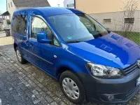 Käytetty VW Caddy 86 HP (63 kW) 2011 Sininen Tila-auto