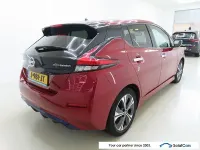Gebraucht Nissan Leaf N-Connecta 110 kW (150 PS) 2020 Rot Kleinwagen