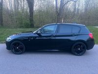 gebraucht BMW 118 M Paket schwarz Navi Klima RFK Aut.