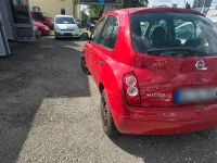 Gebraucht Nissan Micra 65 PS (47 kW) 2010 Rot Kleinwagen