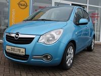 Gebraucht Opel Agila Edition 86 PS (63 kW) 2009 Blau Kleinwagen