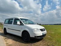 Gebraucht VW Caddy Maxi 102 PS (75 kW) 2010 Weiß Van / Kleinbus