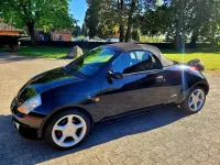 Gebraucht Ford StreetKa 95 PS (69 kW) 2004 Schwarz Cabrio