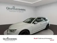 Gebraucht Audi A4 S-Line 286 PS (210 kW) 2023 Gletscherweiß metallic Kombi
