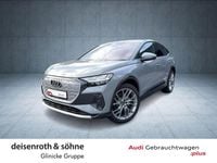 Gebraucht Audi Q4 Sportback e-tron Ambiente 125 kW (170 PS) 2025 Kieselgrau SUV