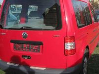 Gebraucht VW Caddy Life 75 PS (55 kW) 2007 Rot Van / Kleinbus