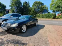 Gebraucht Mercedes SLK230 193 PS (141 kW) 1999 Schwarz Cabrio