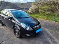 Gebraucht Opel Corsa 80 PS (58 kW) 2009 Schwarz Kleinwagen