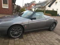 Second-hand Alfa Romeo Spider 155 CP (114 kW) 1998 Gri Cabrio