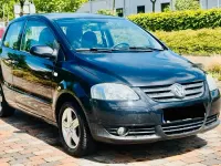 Gebraucht VW Fox Style 60 PS (44 kW) 2011 Schwarz Kleinwagen