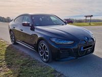 gebraucht BMW i4 M50 Gran Coupe Elektroauto schwarz metallic M SPORTPAKET