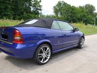Gebraucht Opel Astra Cabriolet 200 PS (147 kW) 2003 Blau metallic Cabrio