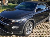 Gebraucht VW T-Roc Cabriolet Style 110 PS (80 kW) 2021 Schwarz Cabrio
