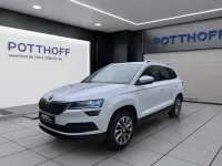 Gebraucht Skoda Karoq Ambition 150 PS (110 kW) 2022 Moonweiß perleffekt SUV
